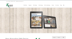 Desktop Screenshot of kwavewebdesign.com